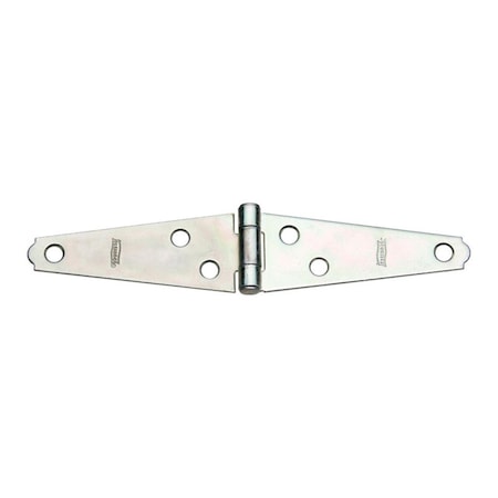 National Mfg Sales 3 in. Steel Light Strap Hinge, Zinc-Plated, 2PK 5702113